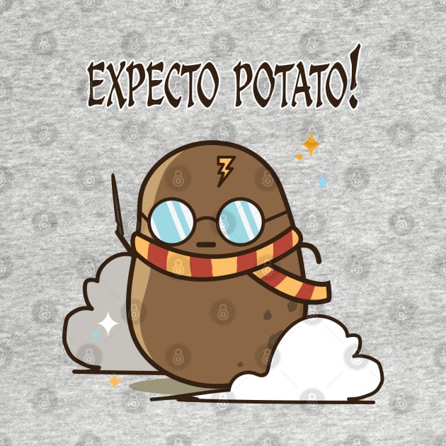 Expecto Potato by clgtart